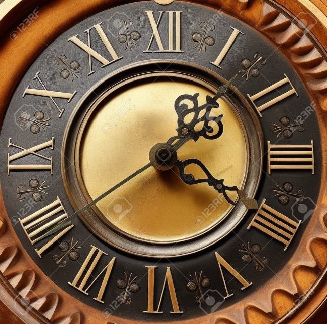 Old antico orologio