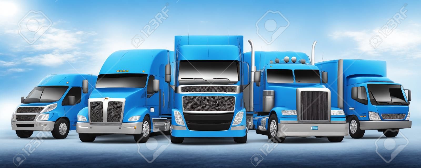 Fleet of Freight Transportation