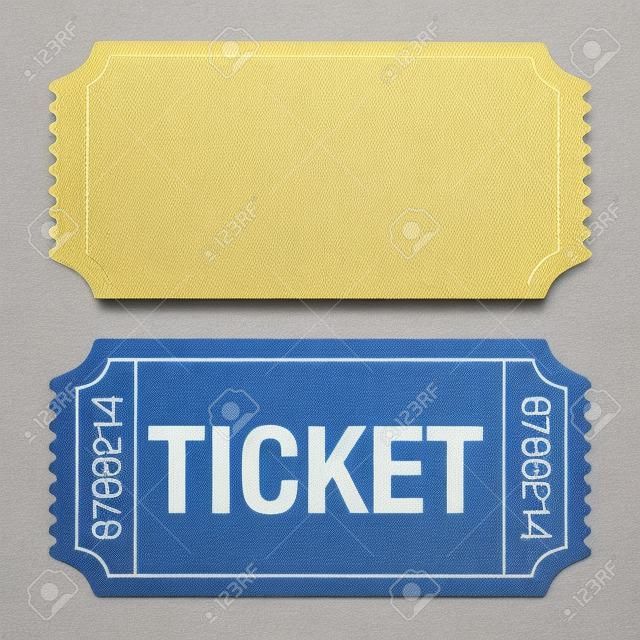 Admission Ticket Isolated