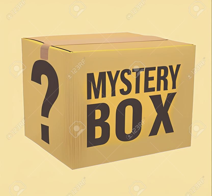 Mystery Box geïsoleerd