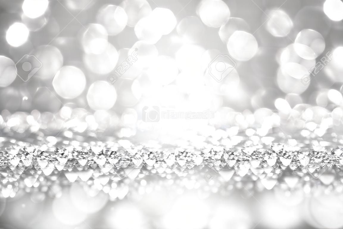 whige Sparkling bokeh background