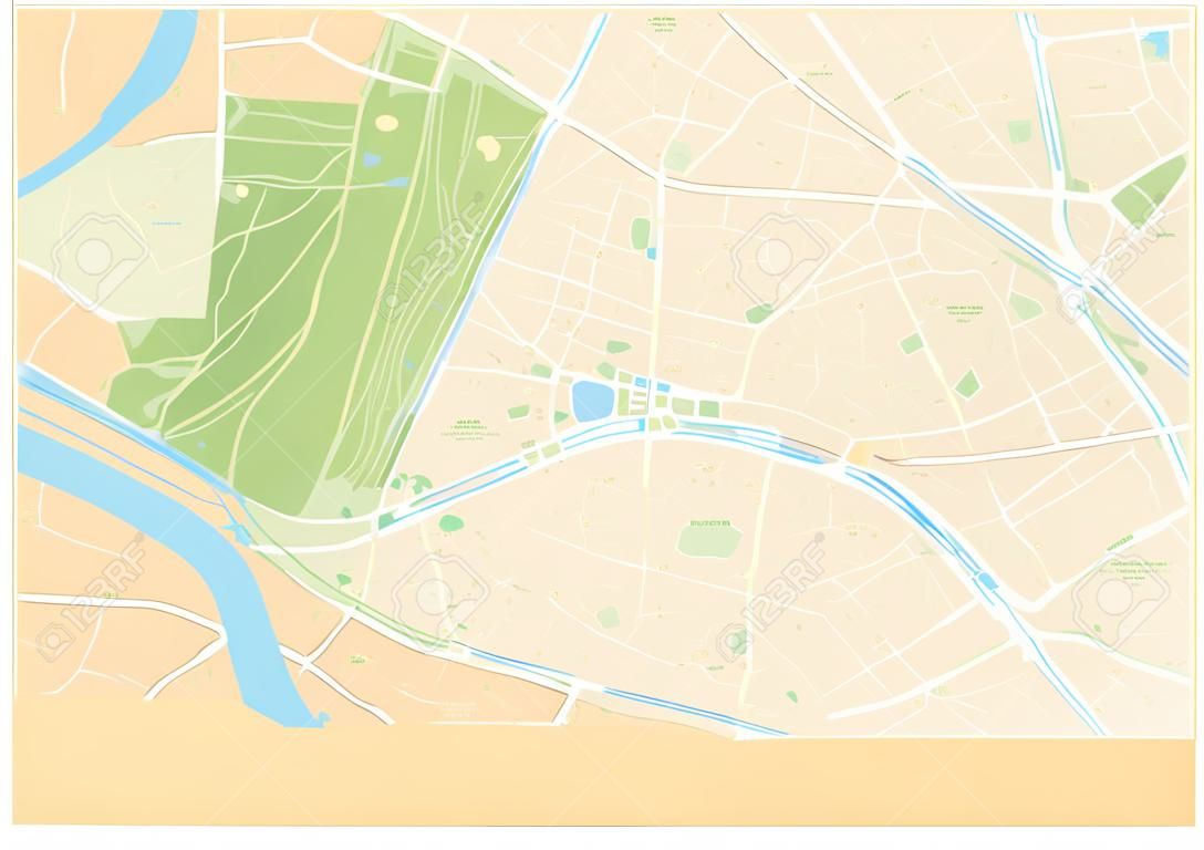 Paris térképen