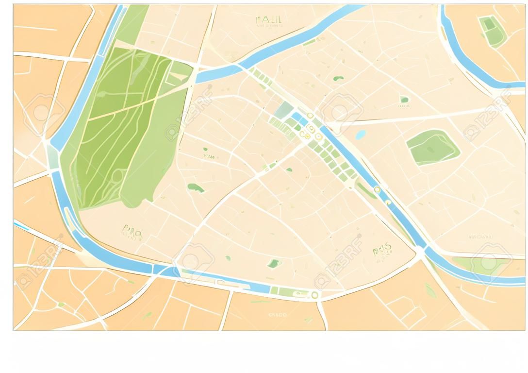 Paris térképen