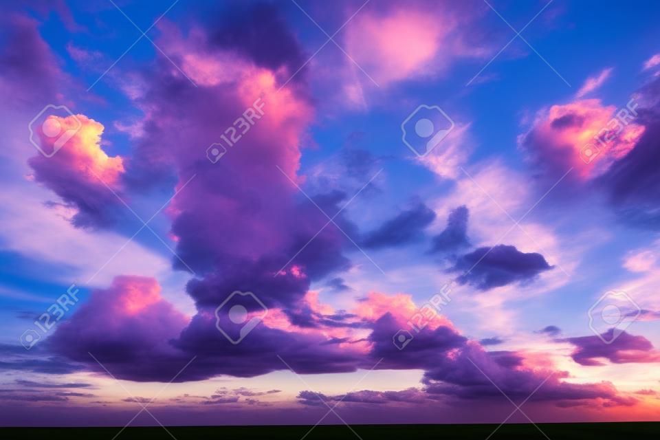 beautiful sky and clouds evening photoraphy Generated AI