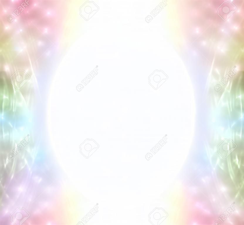 Ethereal Regenbogen Heilendes Licht Energiefeld