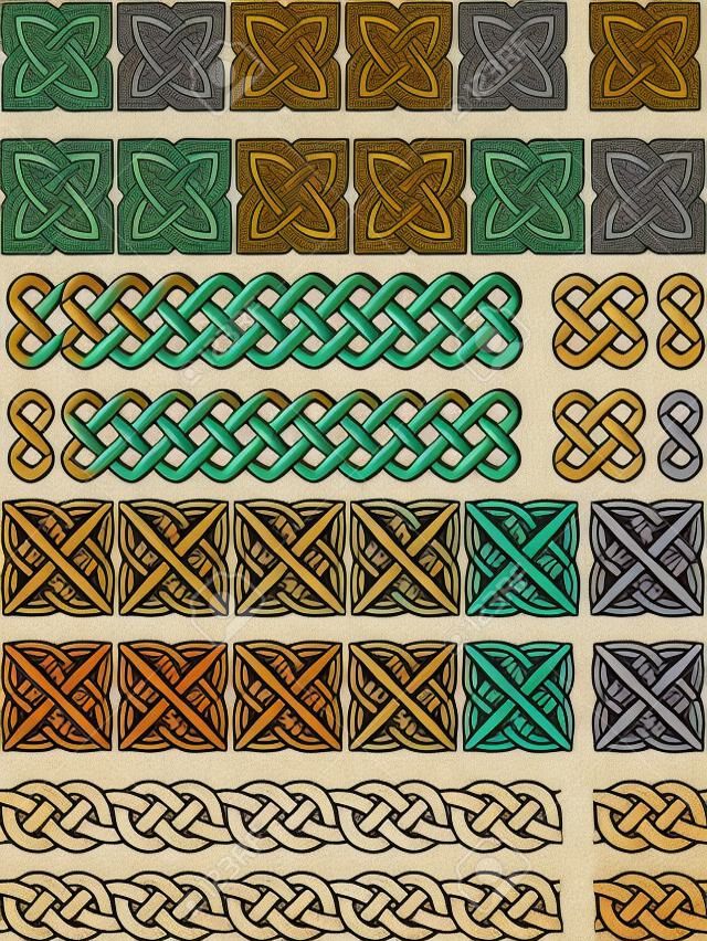 Elementi di design in stile celtico