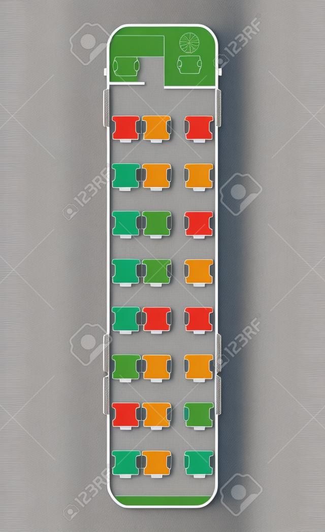 15 Meter Bussitzplan