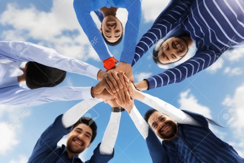 Team Teamwork Relation together Unity Friendship Concept