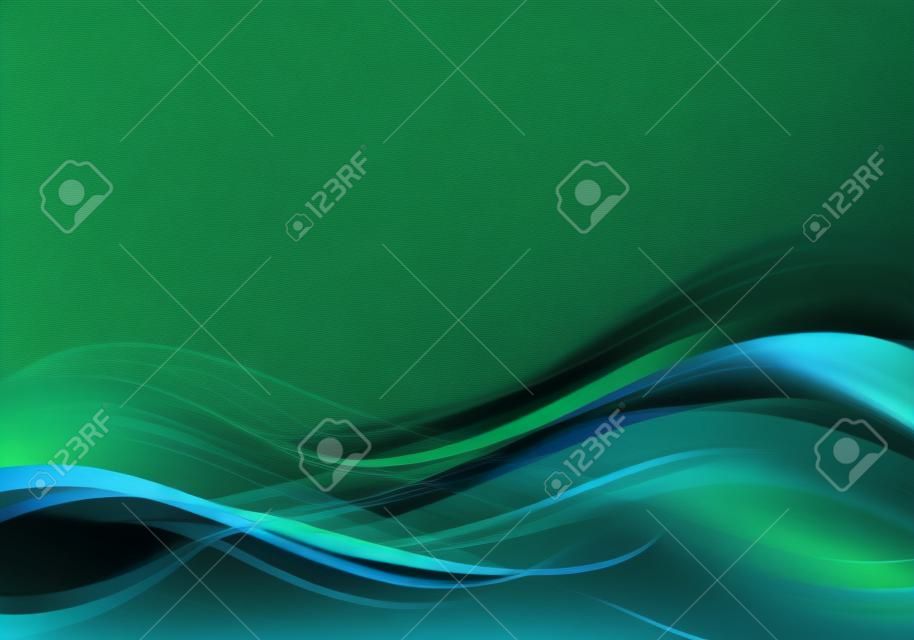 abstract blue and green background for design