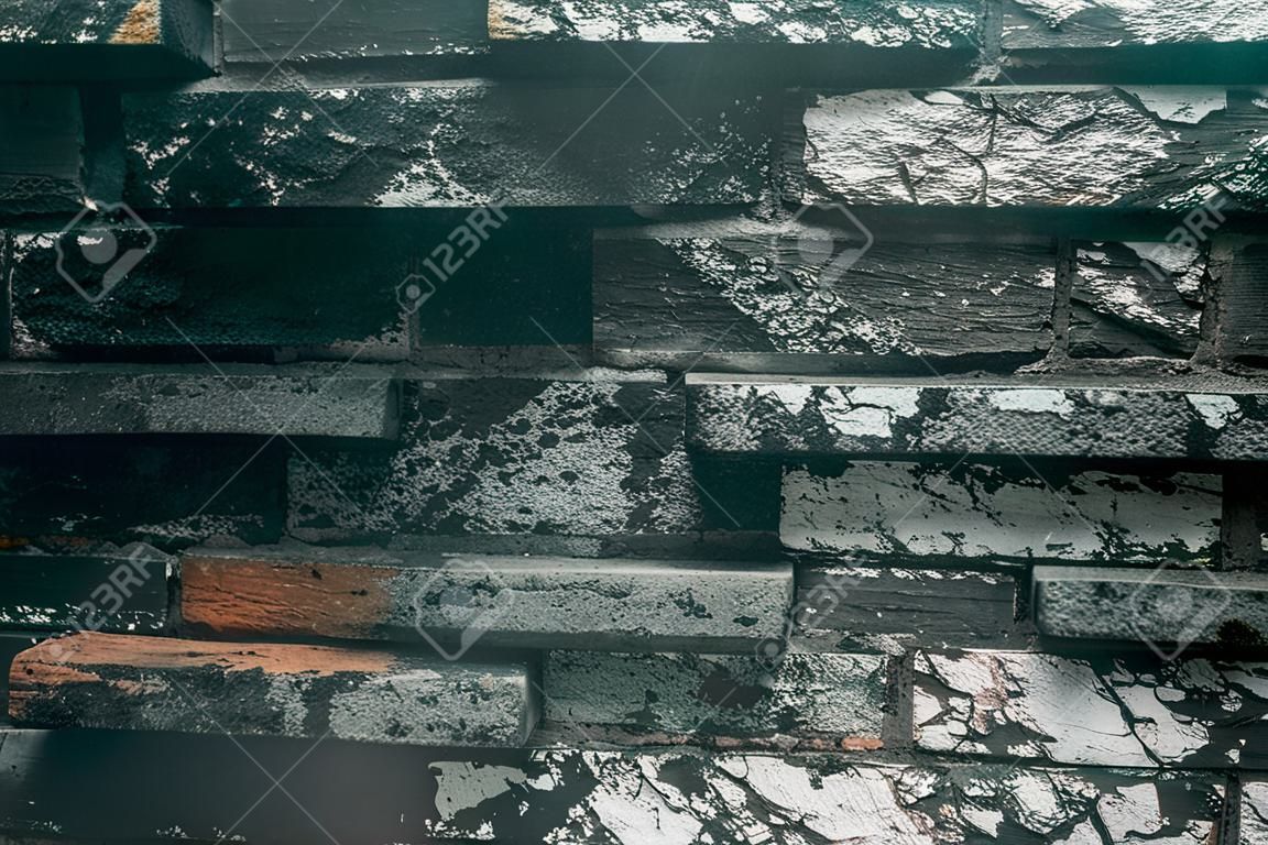 Texture de mur de brique grunge, fond de pierre, surface rocheuse.
