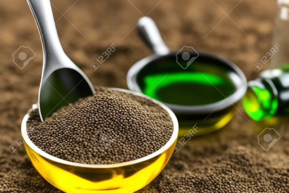 Perilla Öl mit Samen