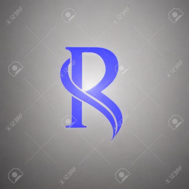 편지 R 로고