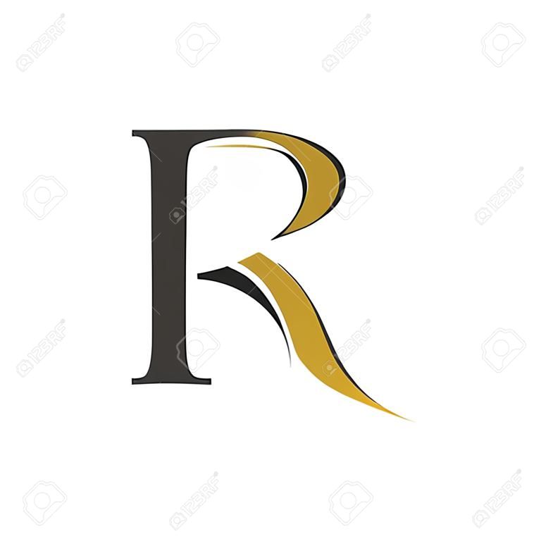 字母R徽標