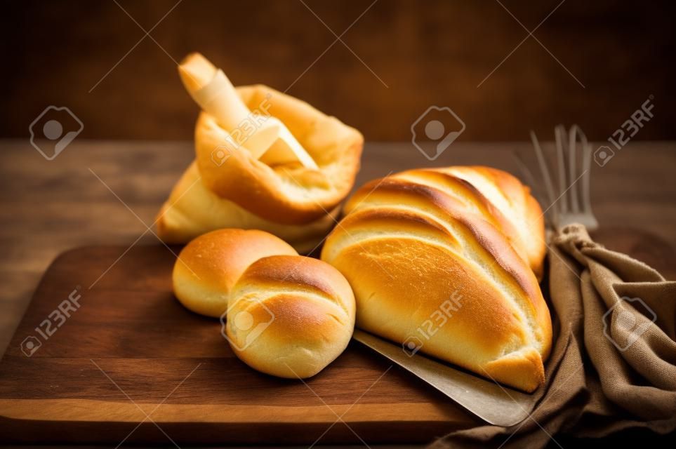 Bread and rolls traditional theme
