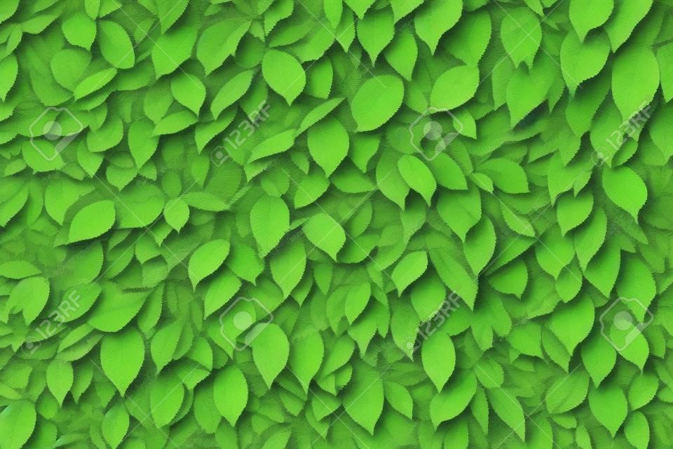 Green leaves background or the naturally walls texture