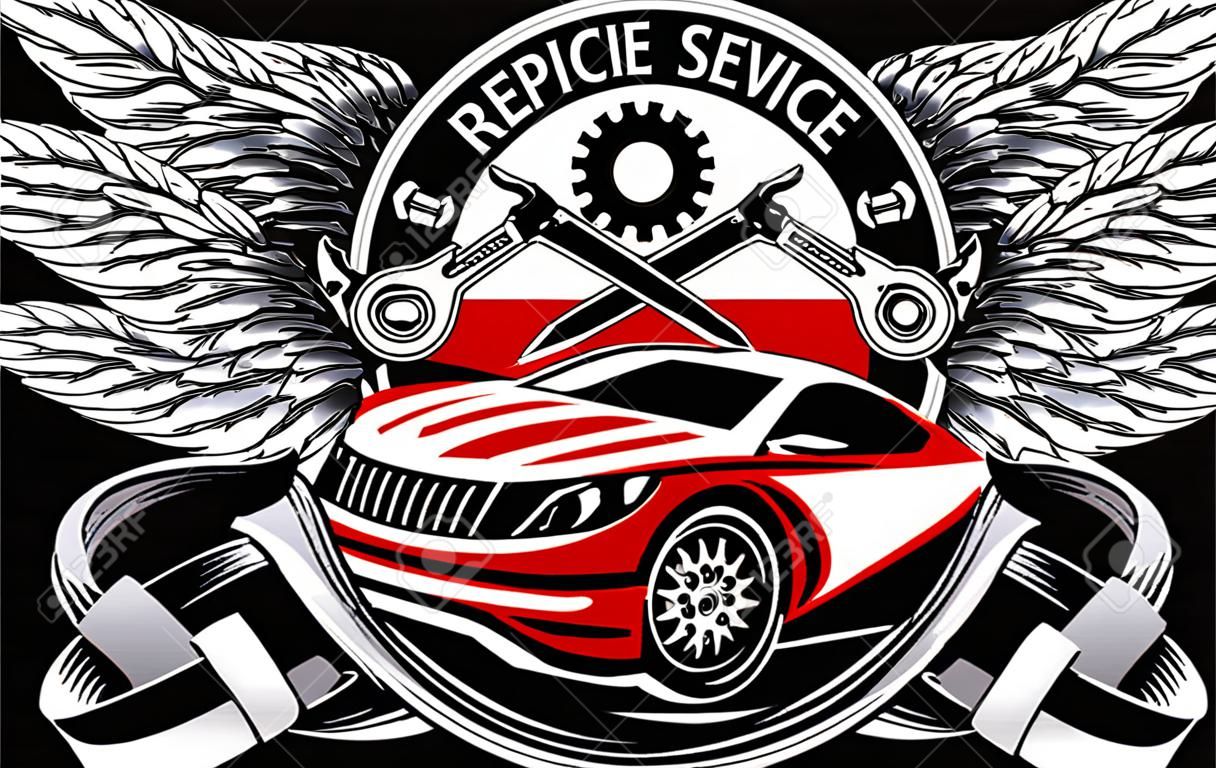 Reparaturservice Emblem