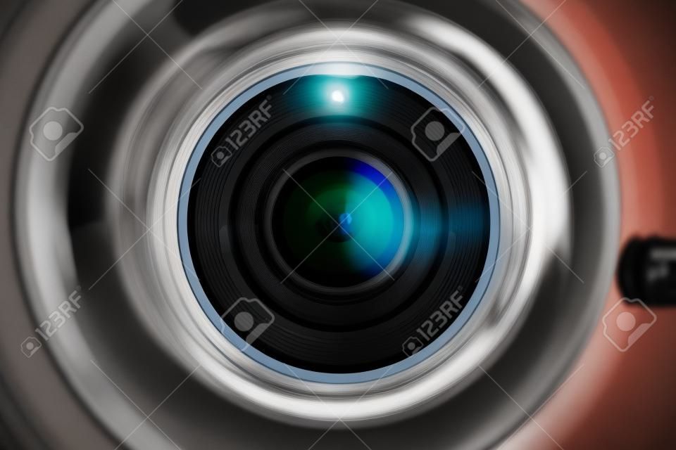 Obiettivo della videocamera