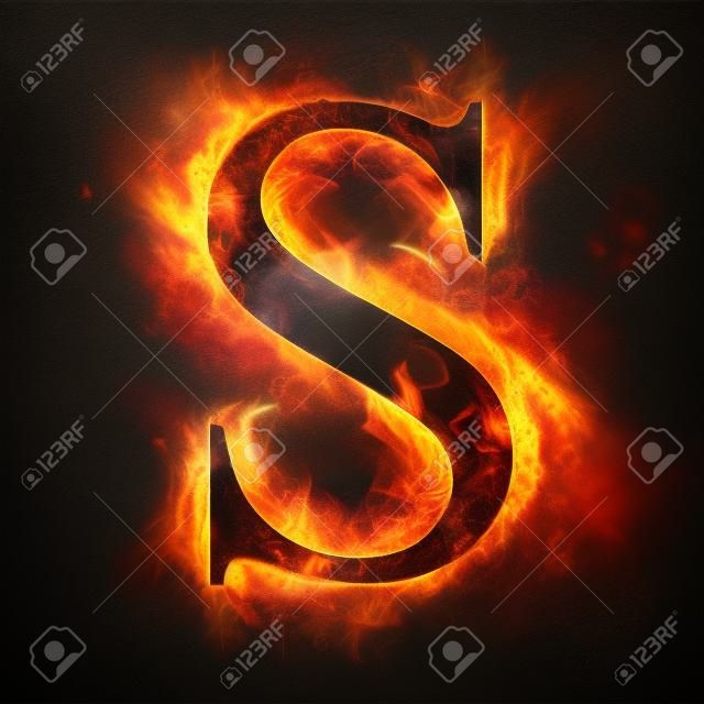 Lettera di fuoco S