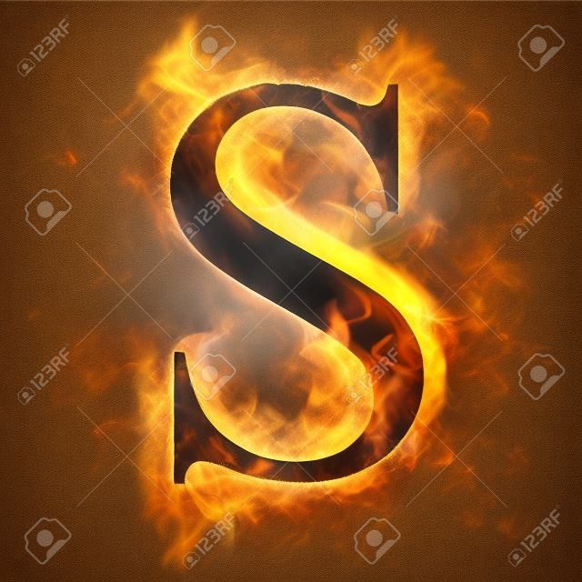 Lettera di fuoco S