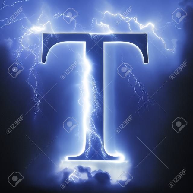 Lightning T betű
