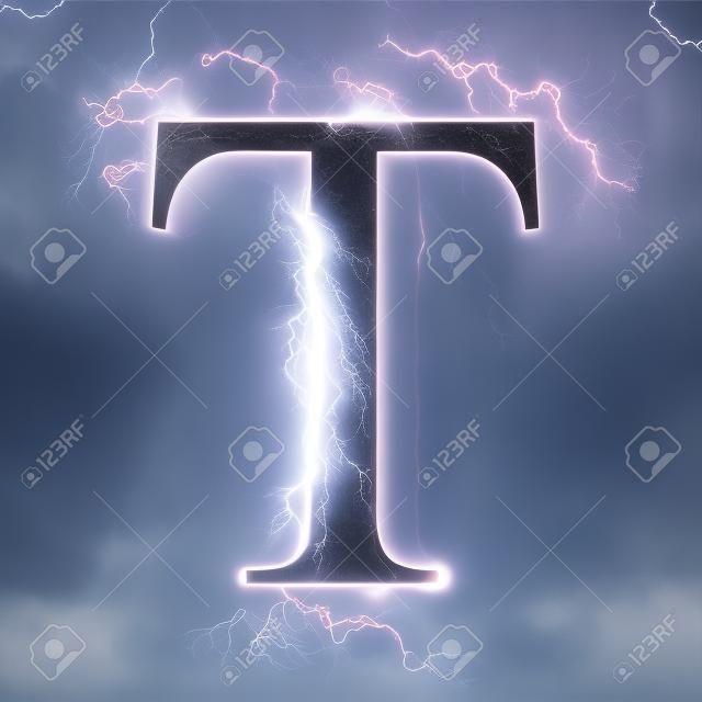 Lightning T betű