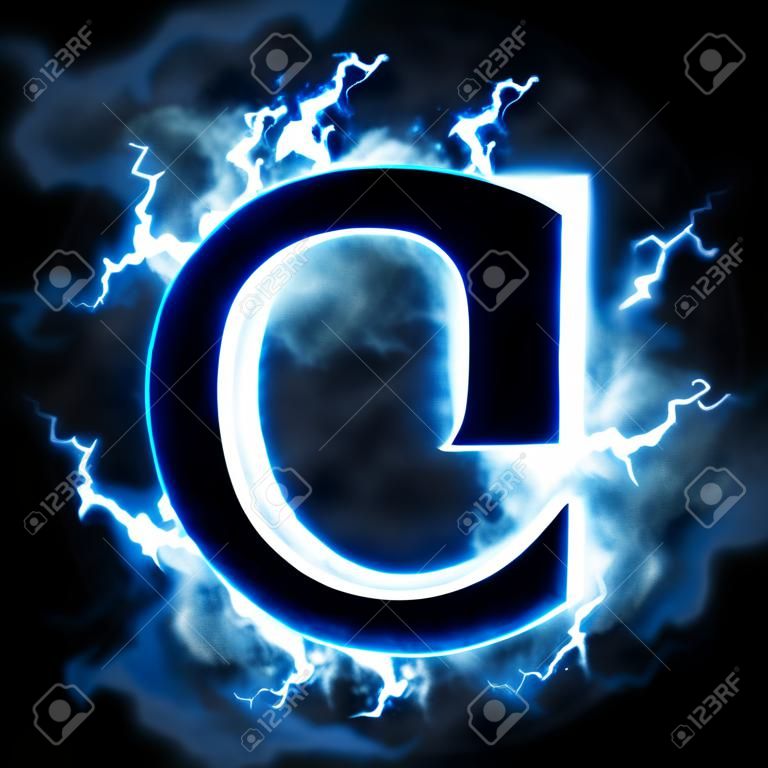 Lightning C betű