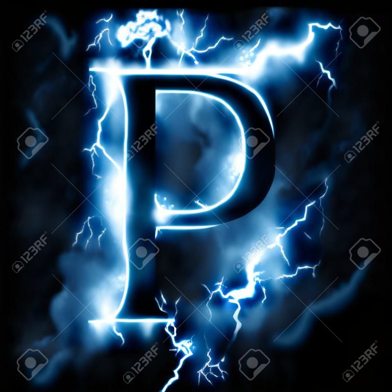 Lightning betű