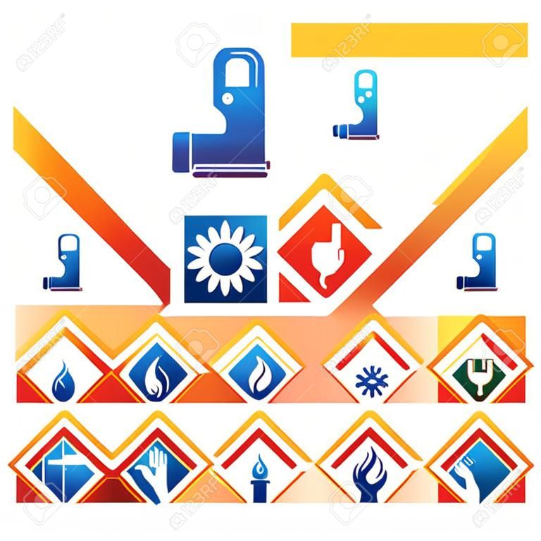 Sanitär, Heizung, Kühlung, Elektrofachgeschäft und Service Logo