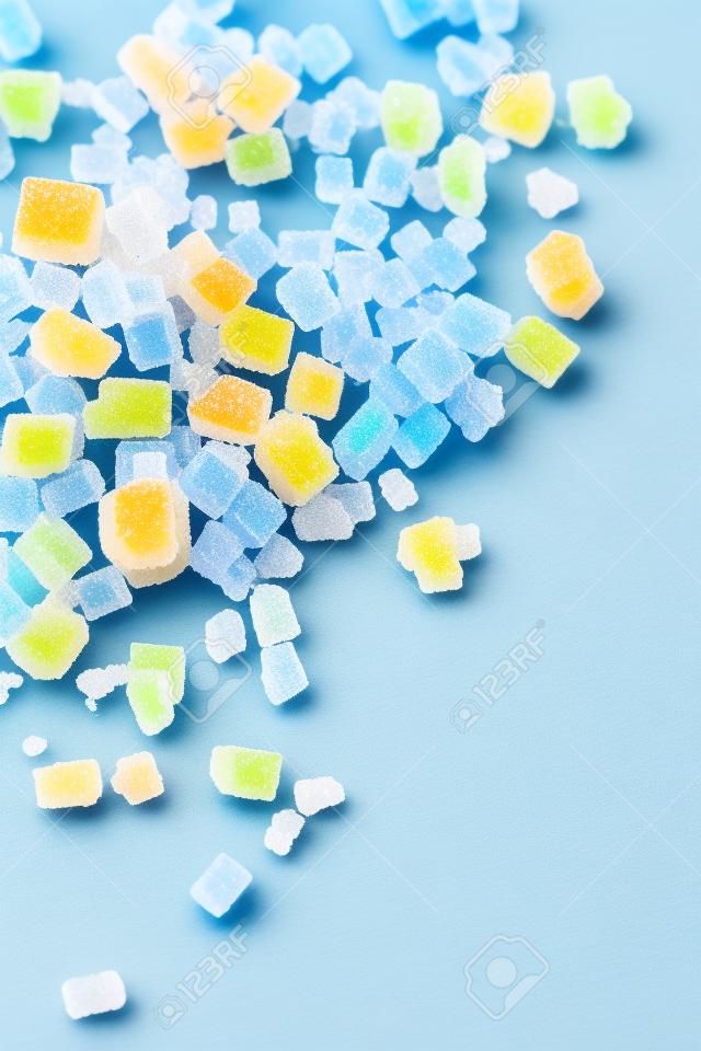 Los diminutos cristales de azúcar