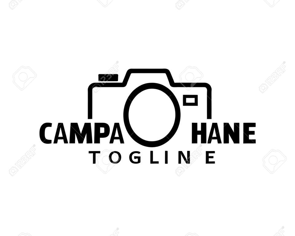Camera fotografie logo pictogram vector template