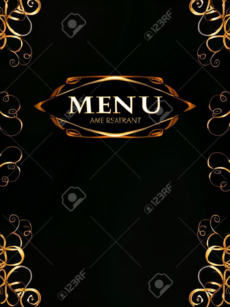 banner para o menu com cachos em um fundo preto
