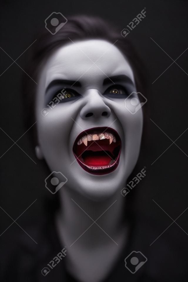 Vampir. Foto nahaufnahme