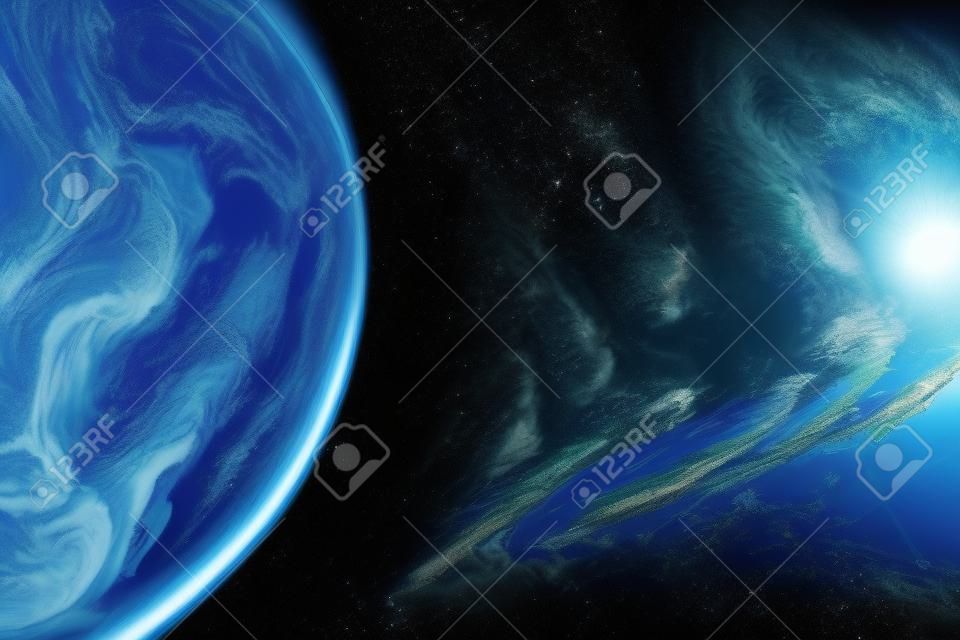 earth planet. planet earth view from space. Image of planet earth on black background for overlay. Earth from outer space. Elements of this image furnished by
