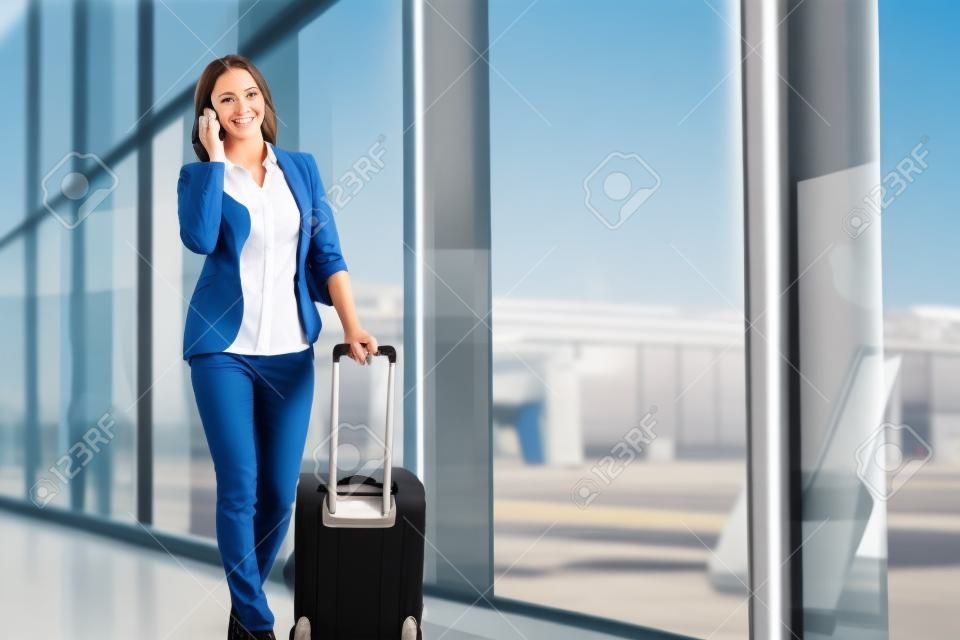 Woman to call at the airport