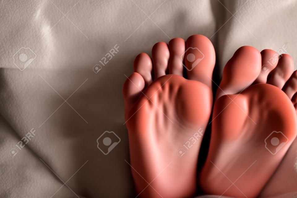 Feet of girl