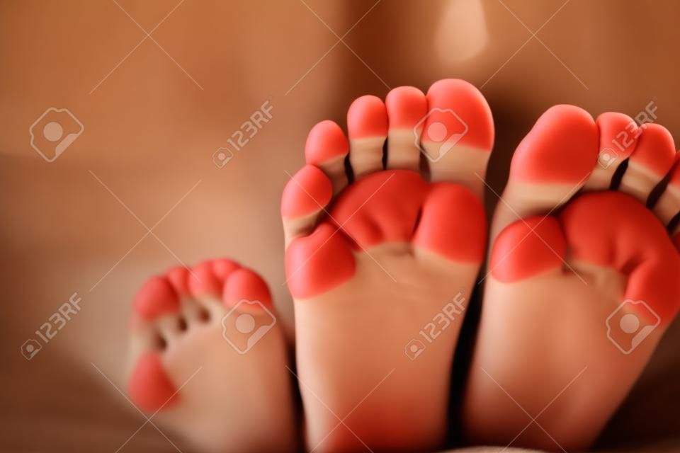Feet of girl