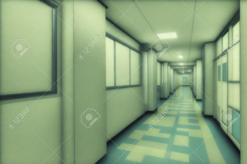 Corridor of school