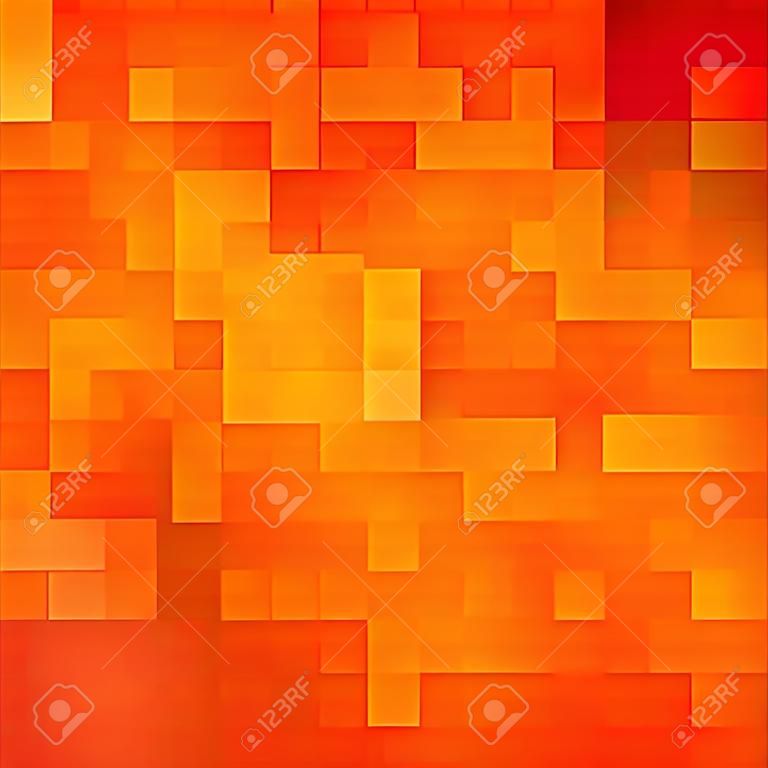 Fondo geométrico rosa abstracto, plantillas de diseño creativo. Pixel art Grid Mosaic, fondo vectorial de 8 bits.