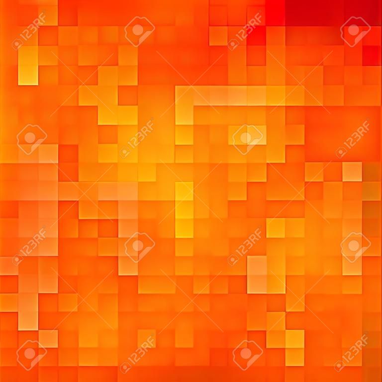 Fondo geométrico rosa abstracto, plantillas de diseño creativo. Pixel art Grid Mosaic, fondo vectorial de 8 bits.