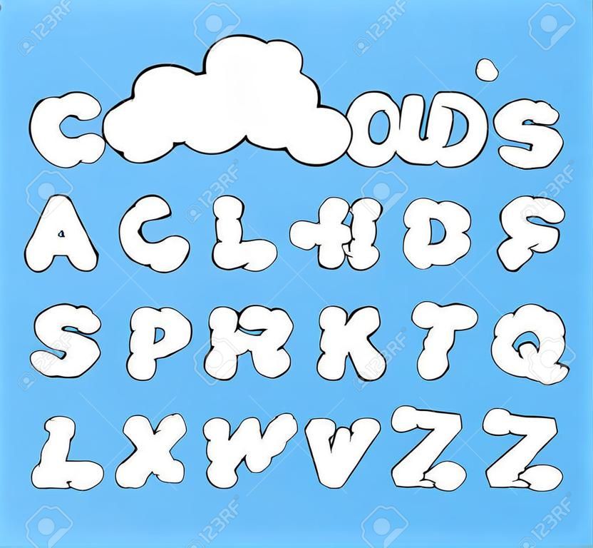 Alfabeto de nubes