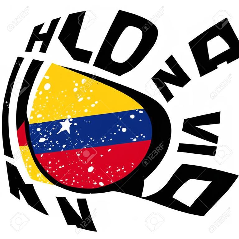 Kolombiya'da yapılan etiket
