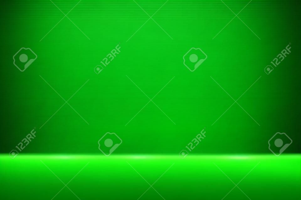Glowing green digital rays background. Design concept. 3D Rendering