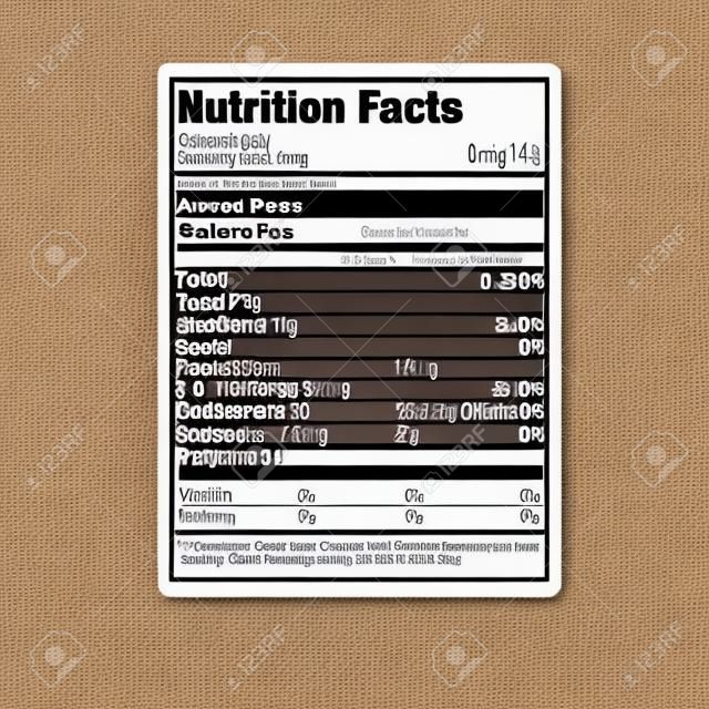 Táplálkozás Tények Food Label