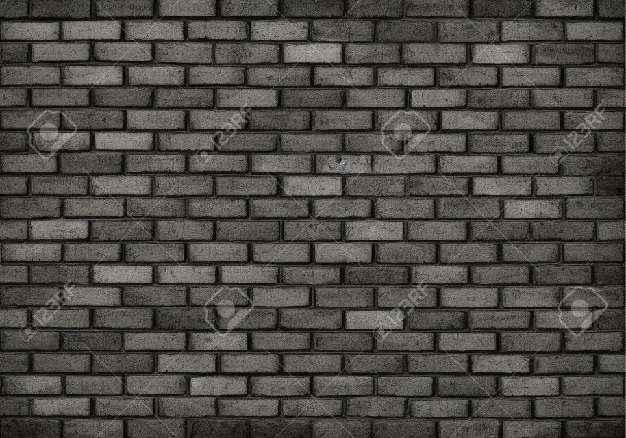 Background of old vintage brick wall, gray colour.