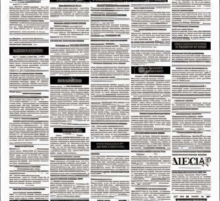 Nep Classified Ad, krant, business concept.