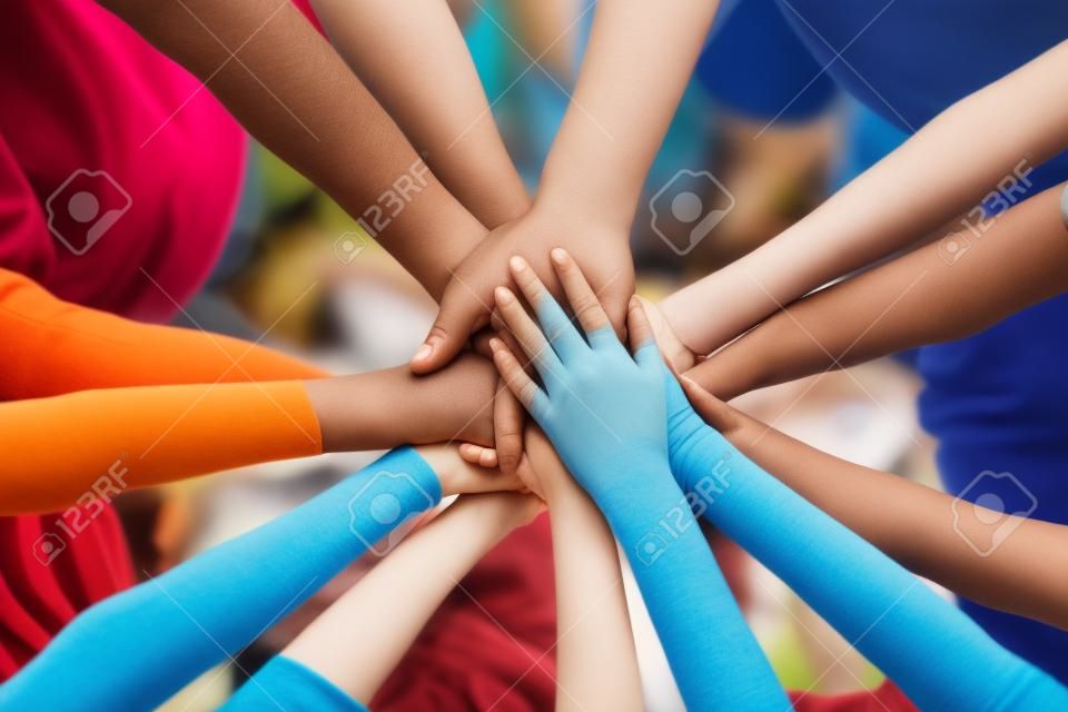 Hands joined in unity