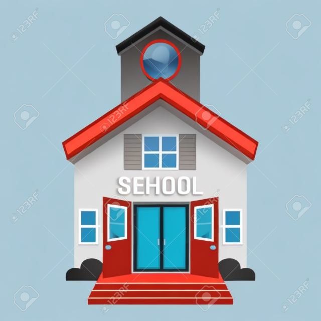 School Building Vector