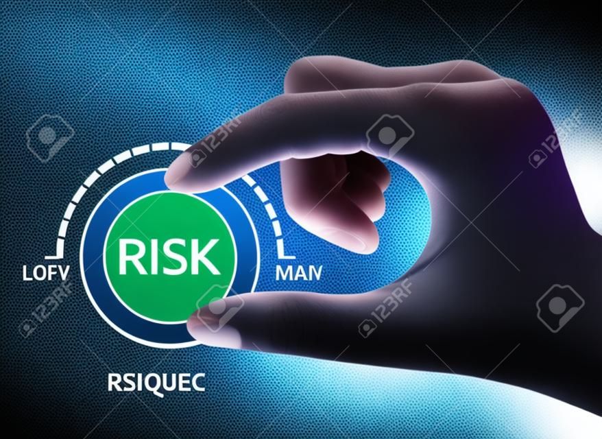 Business risk management concept