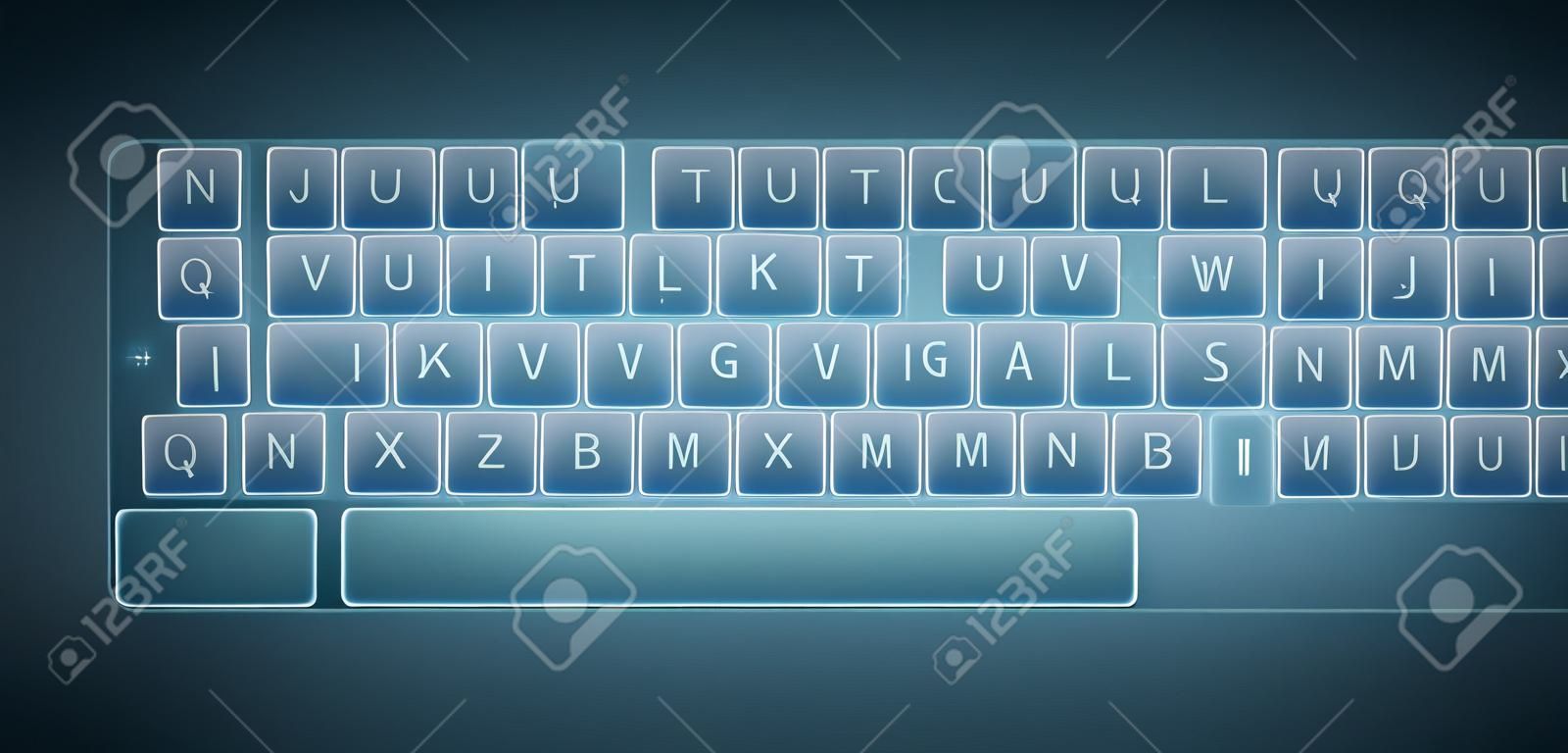 Виртуальная клавиатура для устройств с сенсорными экранами