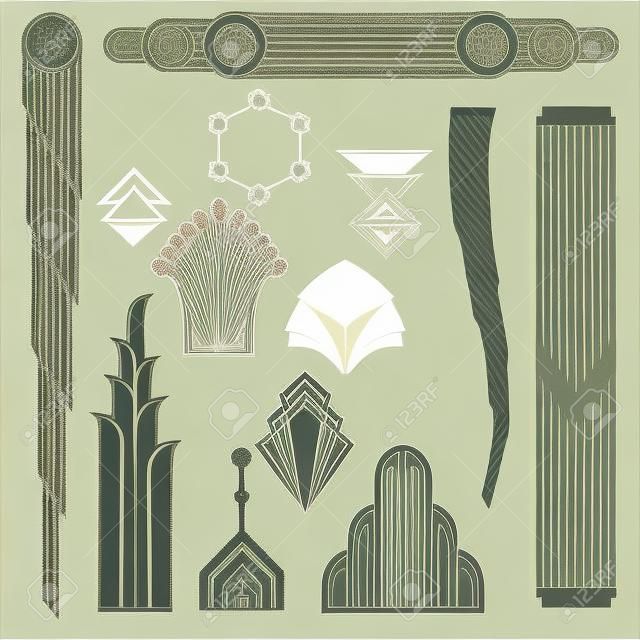 Art Deco / Art Print Pattern online. Creative illustration.